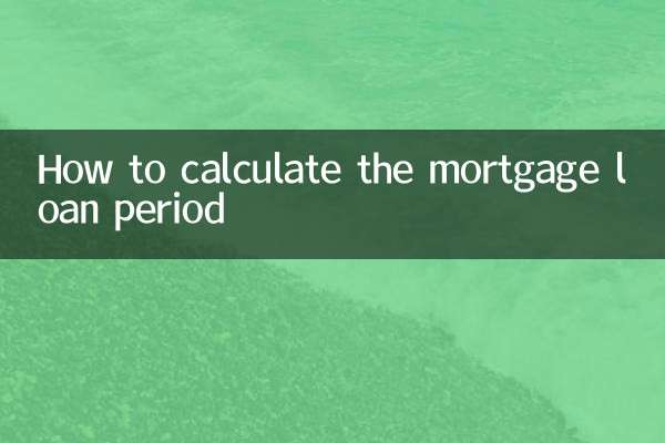 Cómo calcular el plazo del préstamo hipotecario