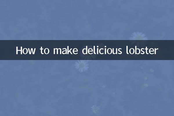 Como fazer uma deliciosa lagosta