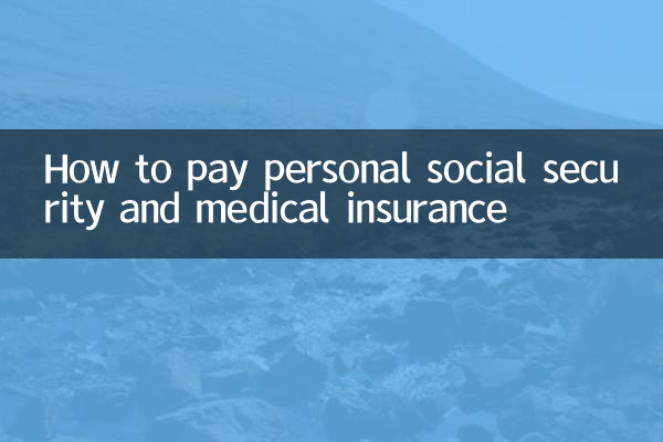 个人社保医保怎么缴纳