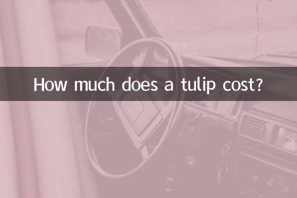 How much does a tulip cost?