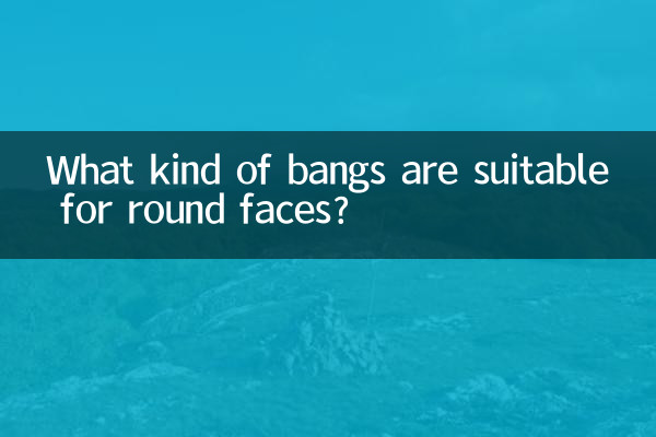 Quel type de frange convient aux visages ronds ?