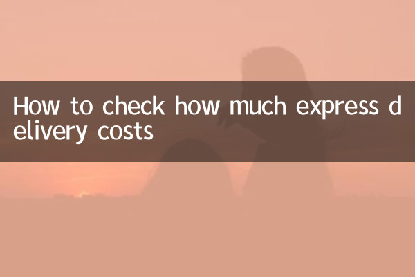 특급배송 비용 확인하는 방법