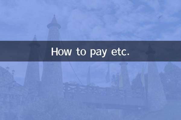 Como pagar etc.