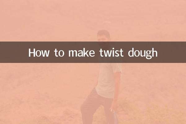 Cómo hacer masa torcida