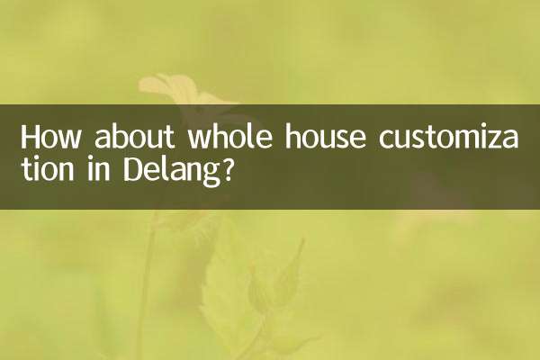 Que diriez-vous de la personnalisation de toute la maison à Delang ?