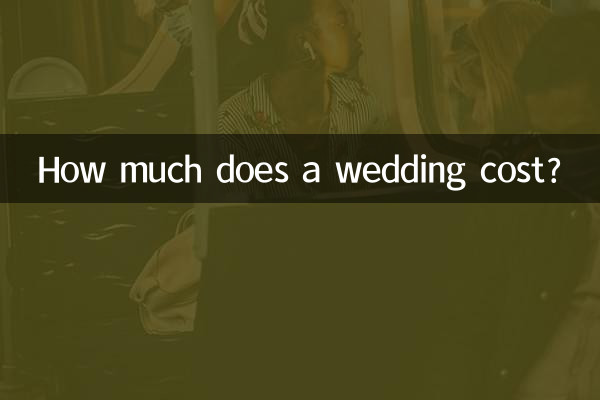 Combien coûte un mariage ?