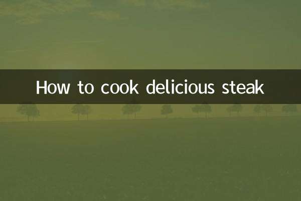 Come cucinare una deliziosa bistecca