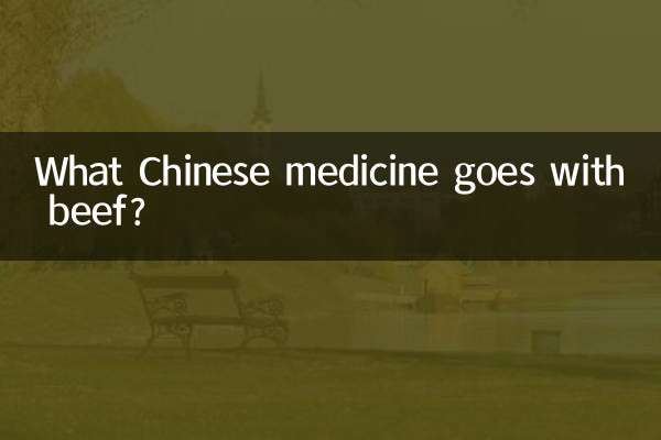 Quelle médecine chinoise accompagne le bœuf ?