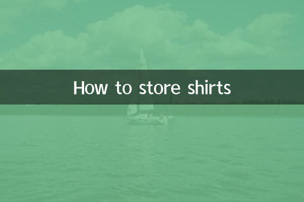 Cómo guardar camisas