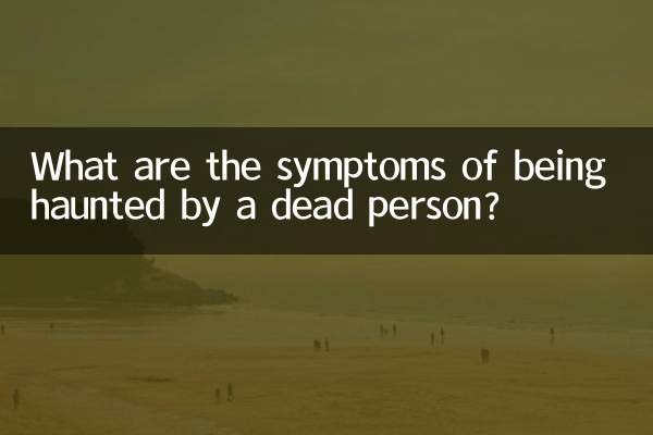死者に取り憑かれるとどのような症状が現れるのでしょうか？
