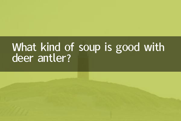 鹿茸和什么煲汤好