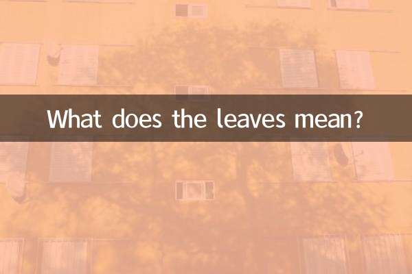 پتے کا کیا مطلب ہے؟