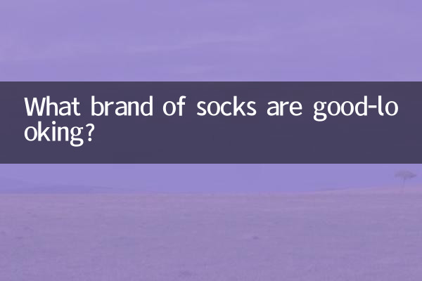 什麼牌子的襪子好看