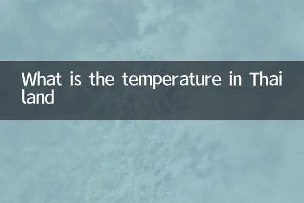 دمای هوا در تایلند چقدر است