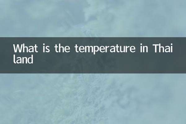 دمای هوا در تایلند چقدر است