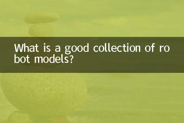 O que é uma boa coleção de modelos de robôs?