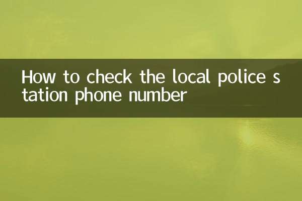 Cómo consultar el número de teléfono de la comisaría local