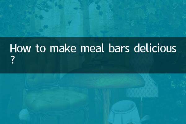 Wie macht man Riegel lecker?