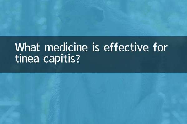 What medicine is effective for tinea capitis?
