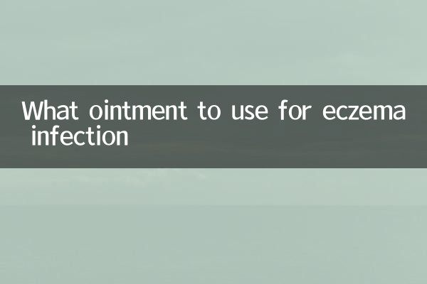 What ointment to use for eczema infection