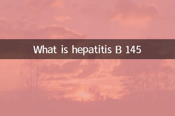 Qu'est-ce que l'hépatite B 145