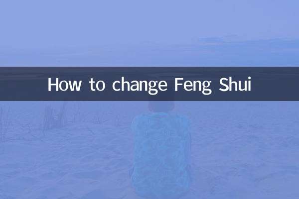 How to change Feng Shui