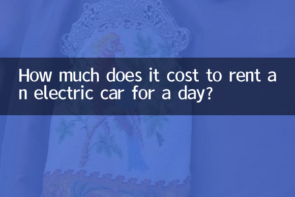 Wie viel kostet es, ein Elektroauto für einen Tag zu mieten?
