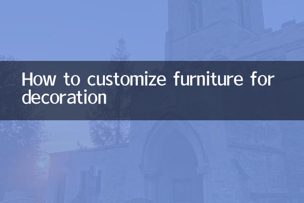 Come personalizzare i mobili per la decorazione