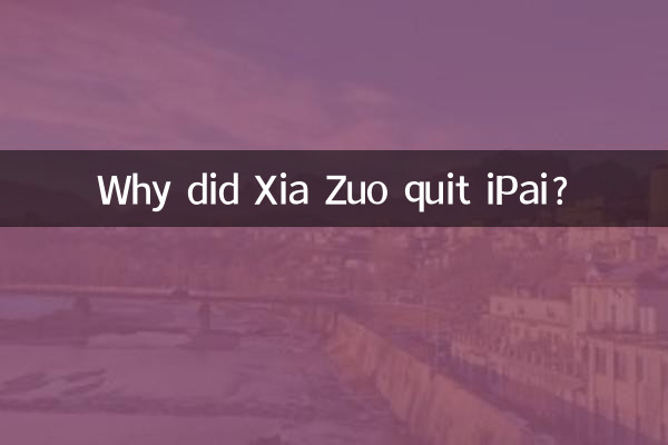 Почему Ся Цзо ушел из iPai?
