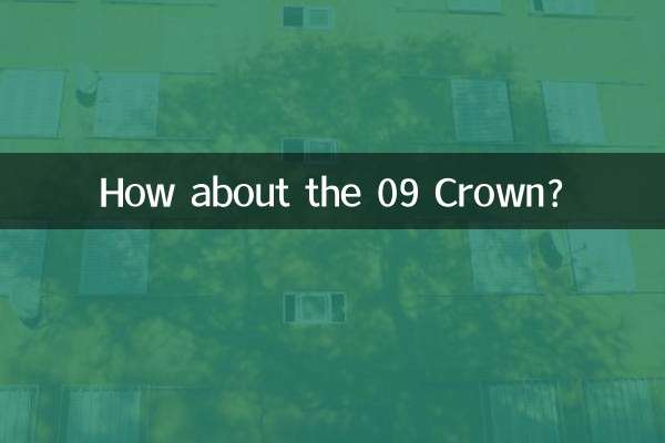 ¿Qué tal la corona 09?