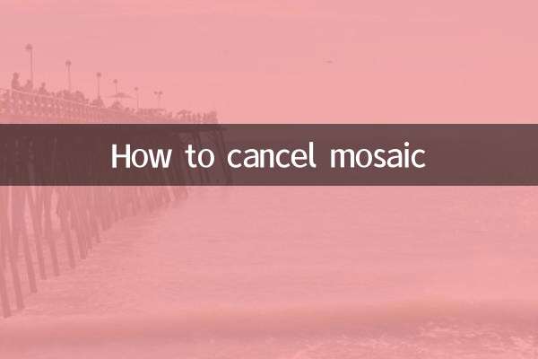 So brechen Sie Mosaik ab