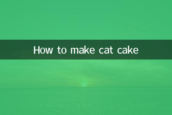 Como fazer bolo de gato