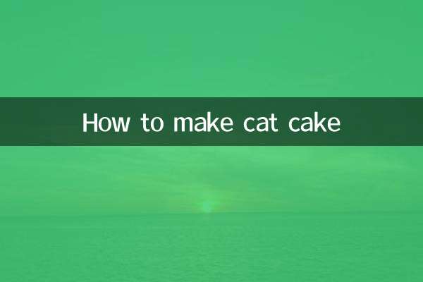Como fazer bolo de gato