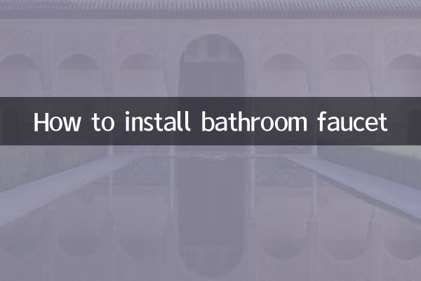 Como instalar torneira de banheiro