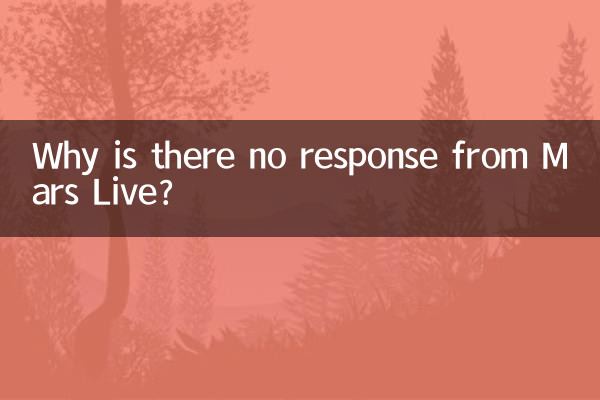 火星直播为什么没回音