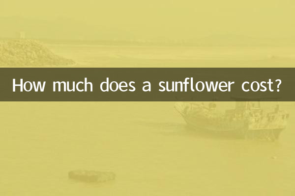 ひまわりの値段はいくらですか?