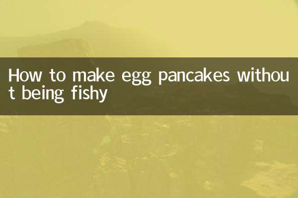 Cómo hacer tortitas de huevo sin que parezcan a pescado