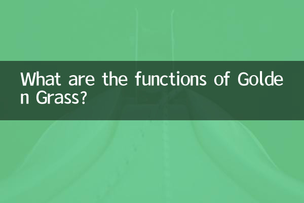 ¿Cuáles son las funciones de Golden Grass?
