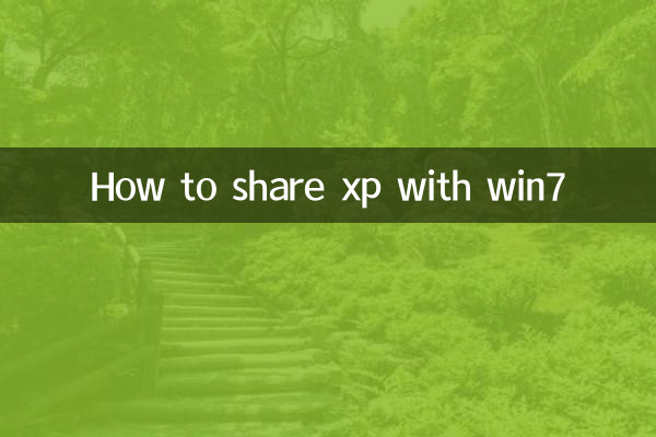 ون 7 کے ساتھ ایکس پی کا اشتراک کیسے کریں