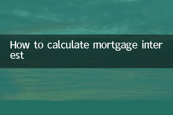 Come calcolare gli interessi ipotecari