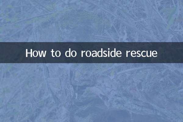 How to do roadside rescue