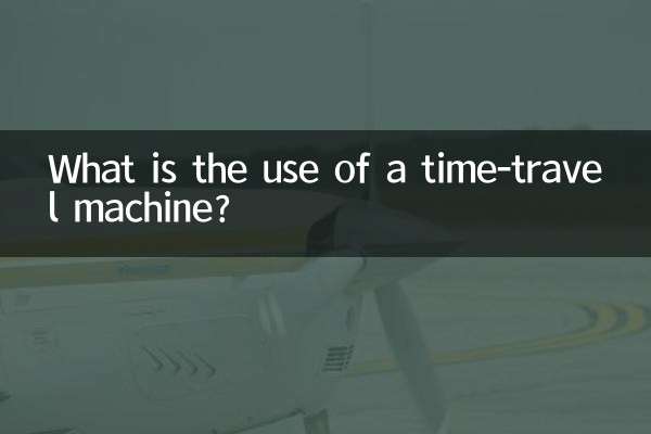What is the use of a time-travel machine?