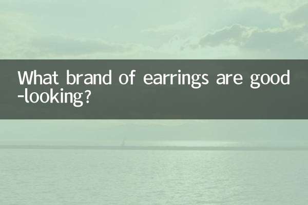What brand of earrings are good-looking?
