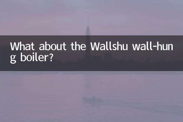 Wallshu 壁掛けボイラーはどうですか?