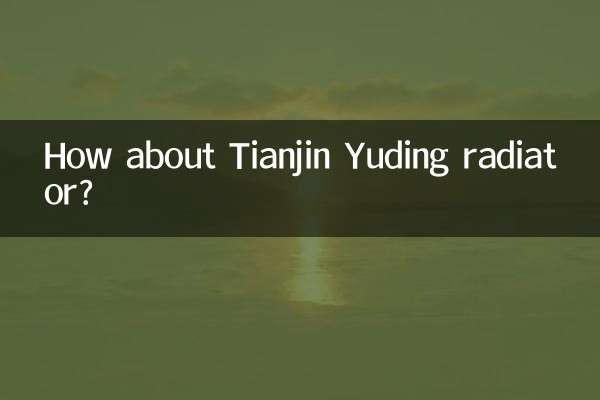 천진 Yuding 라디에이터는 어떻습니까?