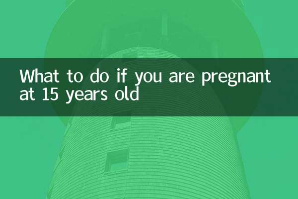 আপনি 15 বছর বয়সে গর্ভবতী হলে কি করবেন