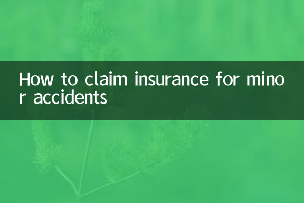 Come richiedere l'assicurazione per piccoli incidenti