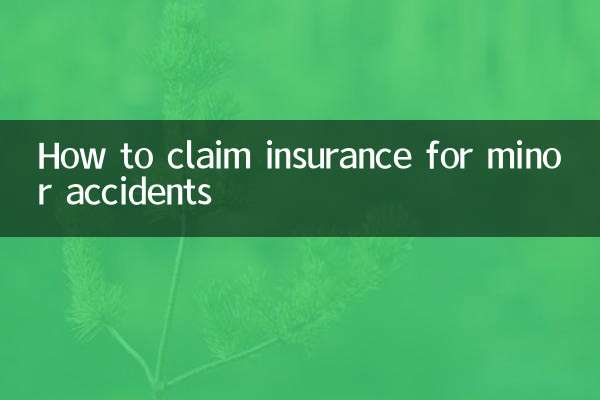 Come richiedere l'assicurazione per piccoli incidenti