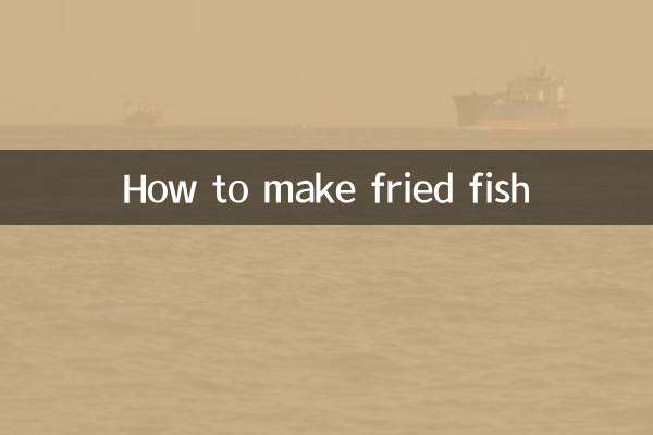 How to make fried fish