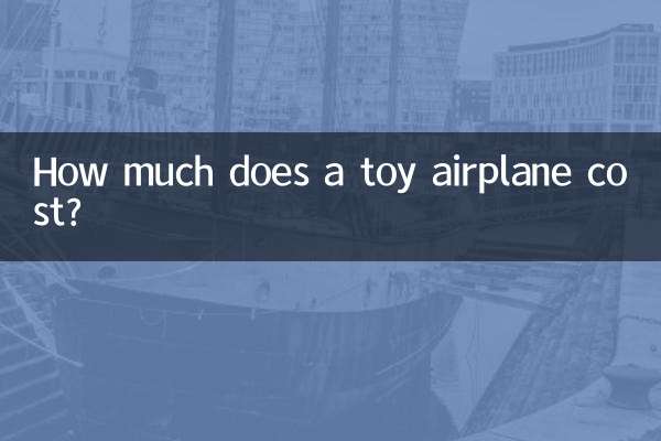 Quanto custa um avião de brinquedo?